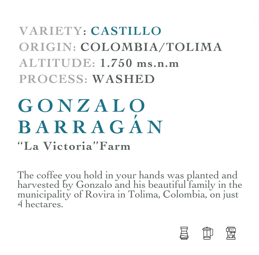 Gonzalo Barragan / La Victoria Farm. 300Gr.