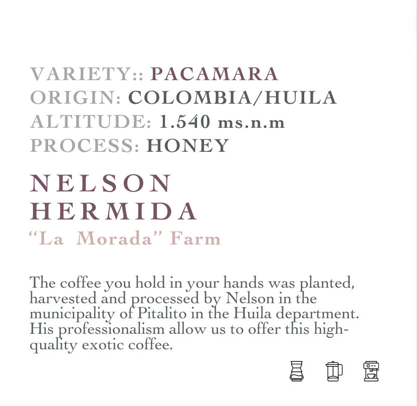 Nelson Hermida / La Morada Farm. 300Gr.